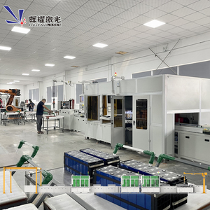 Huiyao Laser Fully Automated Prismatic Li-ion Battery Pack Assembly Line, Turnkey Solution for EV & ESS