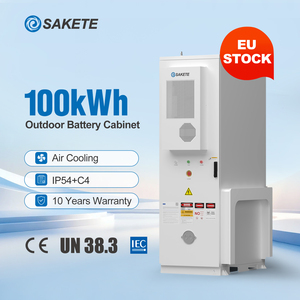 High Voltage 280Ah Lifepo4 Battery Pack BESS Cabinet 50kWh 100KWH 200KWH Air Cooling Commercial Energy Storage System