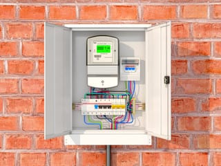 Smart utility electric meter with wireless communication battery pack