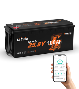 24V 25.6V 100Ah Bluetooth LiFePO4 Energy Battery