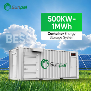 Sunpal ESS Solar Battery Cabinet Container 1MWh 500KW Industrial BESS